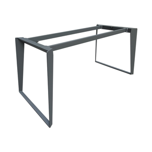 会议桌架办公桌脚餐桌桌腿支架老板桌架8厘铁板桌架定制金属铁艺