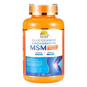 SUNS氨糖软骨素MSM澳洲进口维骨力中老年骨胶原关节片骨折营养品
