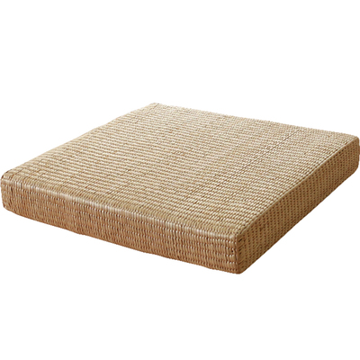 蒲团坐垫草编榻榻米打坐拜佛藤编