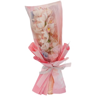 郁金香鲜花混搭花束 广州花店同城送花大花惠兰生日祝福思南香山