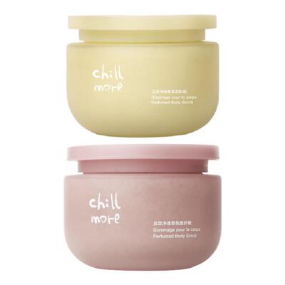 且悠净透香氛磨砂膏改善粗糙