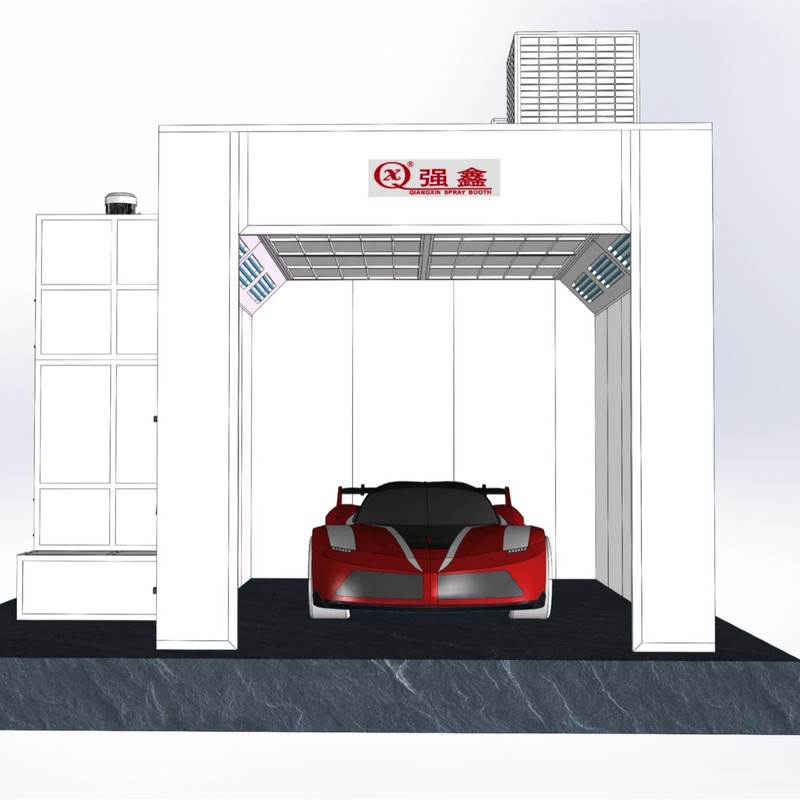 汽车烤漆房 无尘智能自动烤漆房 家具喷漆房 涂装设备生产厂家