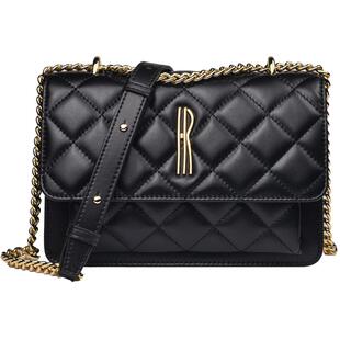 节日礼物2026小方包hr赫莲娜包包新款链条包女轻奢单肩斜挎包真皮