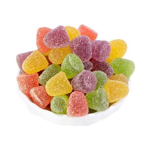 棵力果维C果汁酸q糖水果软糖橡皮糖结婚乔迁喜庆摆盘糖果零食批发