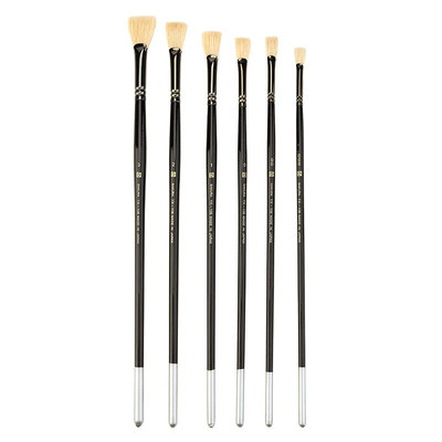 樱花扇形笔猪鬃扇形笔水粉笔色彩