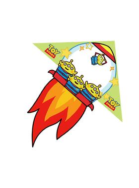 2026年新款风筝玩具总动员三眼仔飞船风筝异形初学者山东潍坊风筝