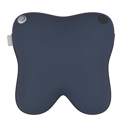 飞利浦智能腰部按摩仪全身背腰部颈椎按摩器腰背坐靠垫圣诞礼物