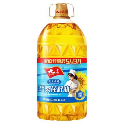 压榨葵花籽油九三5.43L