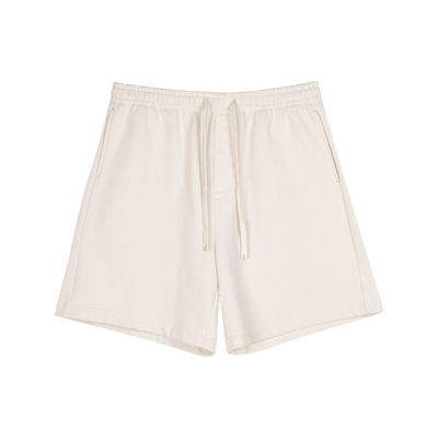 毛圈针织五分短裤休闲裤