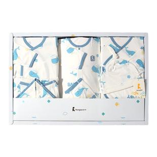 童泰新生儿婴儿礼盒出生见面礼满月礼纯棉婴儿服套装连体衣冬礼盒