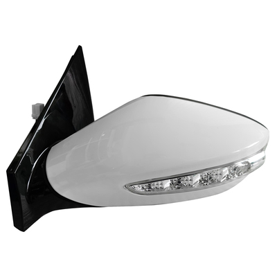 索纳塔八代后视镜带漆带镜片总成