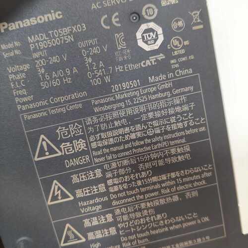 议价 A6 100W Bus Servo Motor In Excellent Condition Excellen