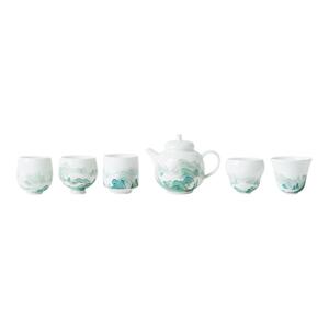 红官窑高档茶具套装主人杯送礼