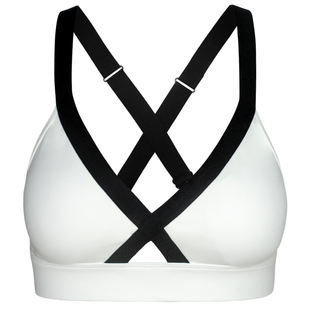 RESHAPE/重塑之路 性感V领镂空显胸中强度聚拢运动内衣Cross