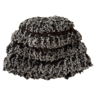 韩国爱豆同款毛绒绒帽子女冬季加厚针织毛线帽护耳保暖包头渔夫帽