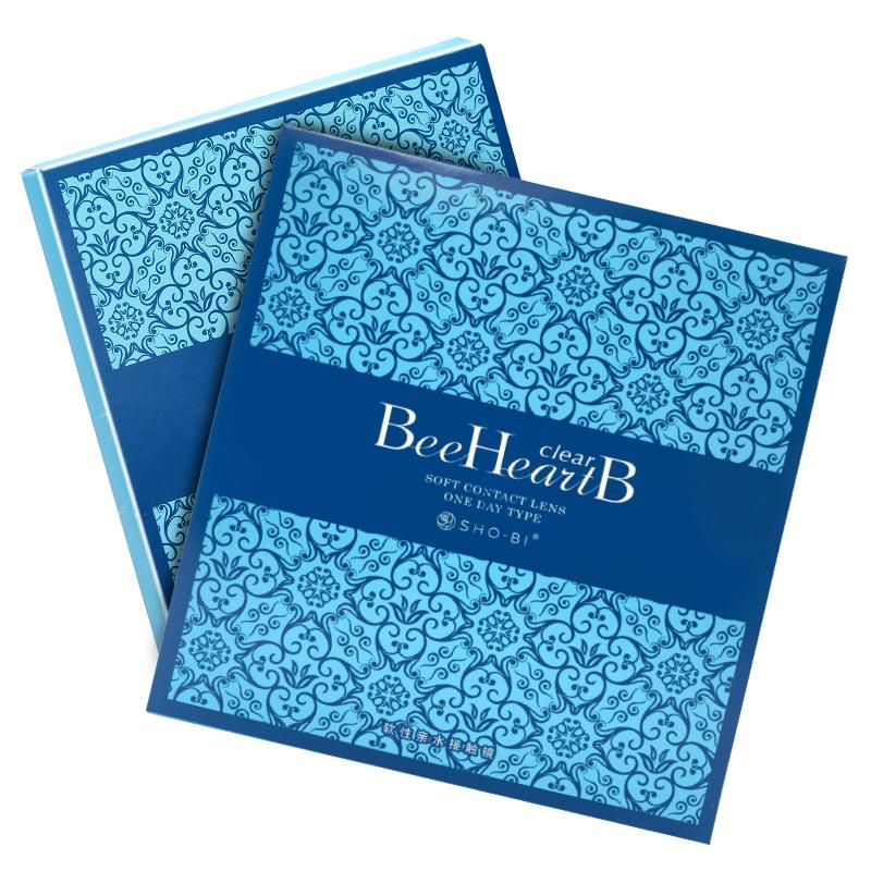 beeheartb近視隱形眼鏡日拋30片裝*2盒蜜心妍正品水潤(rùn)舒適