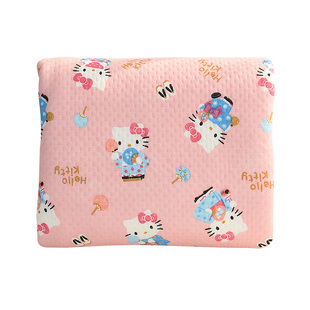 她慕空气层夹棉针织纯棉布料婴儿保暖产房包单空调屋三层盖毯面