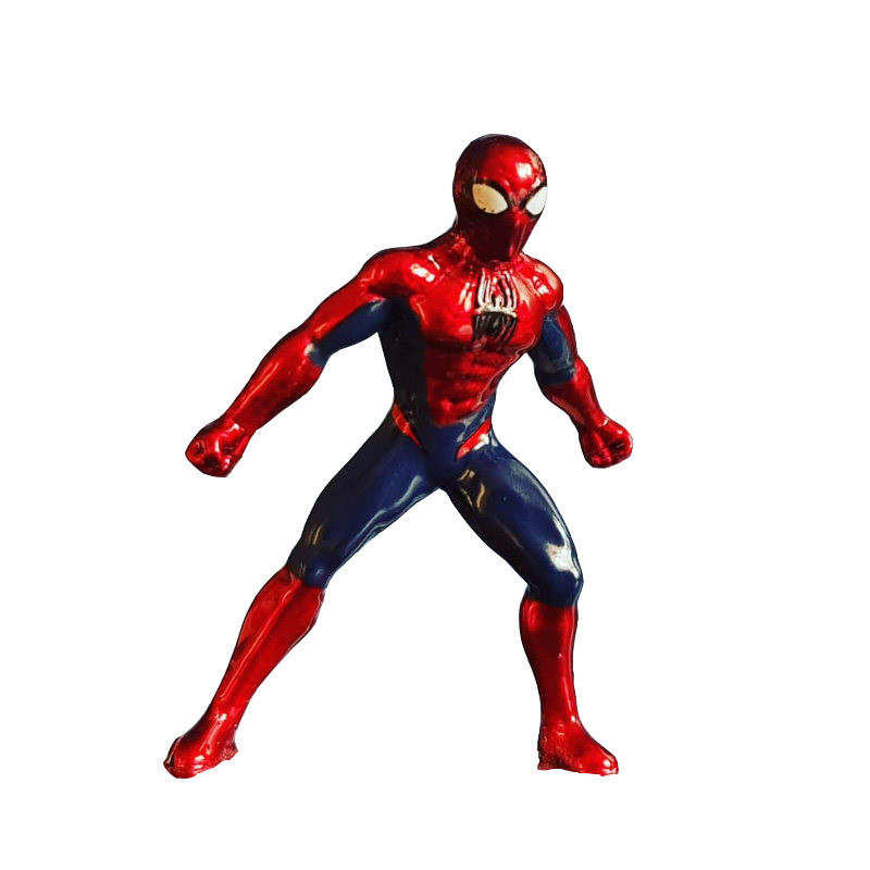 MARVEL SPIDERMAN漫威钢铁侠蜘蛛侠雷神黑豹美队毒液合金手办摆件