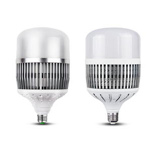 大功率节能灯螺旋36W65W105W150W三基色超亮家用螺口卡白光黄灯泡