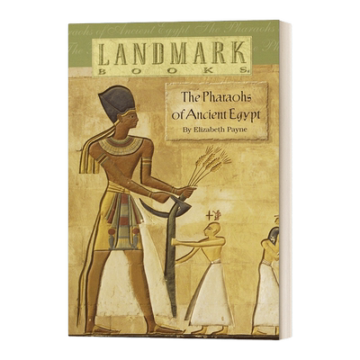 英文原版 The Pharaohs of Ancient Egypt Landmark Books 古埃及法老 里程碑系列 英文版 进口英语原版书籍