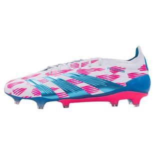 棒棒:阿迪达斯猎鹰24Predator高端FG长钉草莓配色足球鞋男IF8866