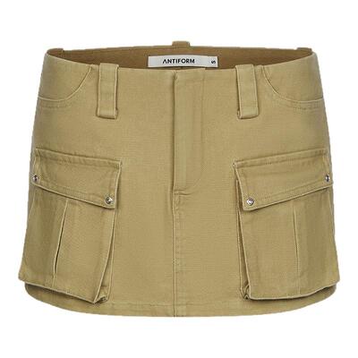 包臀半裙修身工装超短裙