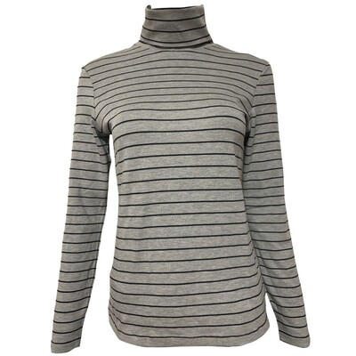 三枪莫代尔打底衫保暖女翻领长袖