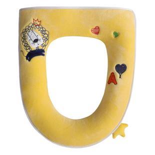 秋季加厚马桶坐垫 家用毛绒马桶垫坐便器垫圈坐垫盖坐便套垫子