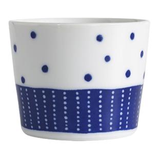 日本进口苍猪口杯日式陶瓷杯子家用直口杯茶杯水杯无手柄猪口杯