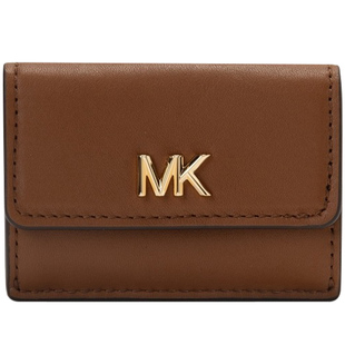 【正品保证】Michael Kors/MK女士皮质小号卡包零钱包卡夹纯色