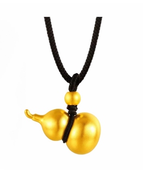 金包银葫芦吊坠金店同款福禄挂坠