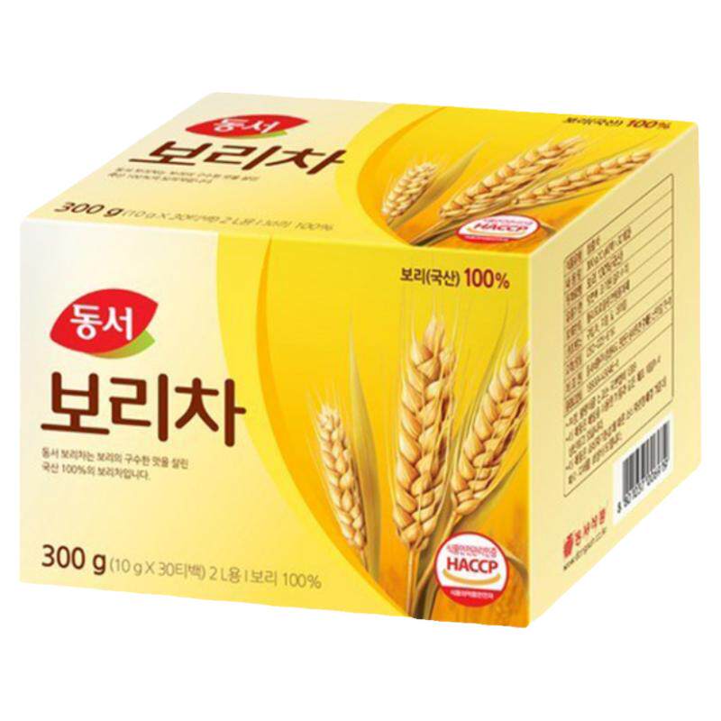 韩国直邮东西牌大麦茶玉米茶独立包装30包浓香烘培冲泡茶包下午茶