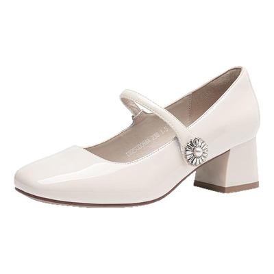 大东官方正品法式单鞋玛丽珍鞋