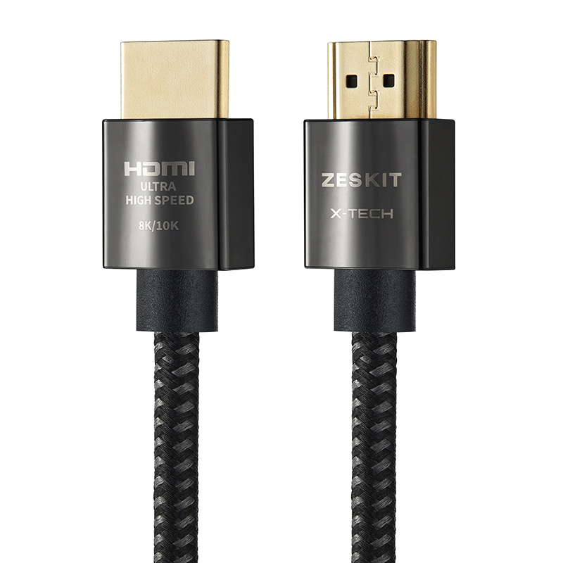 Zeskit X-Tech系列认证高超速HDMI线2.1b 8K4K120HDR超软满血电视