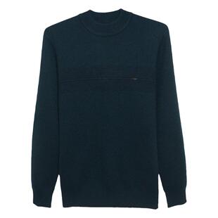 高端品牌男士牛绒衫加厚保暖牛毛衣金兔羊毛衫唐古拉羊绒衫针织衫