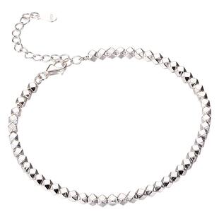 永兴银楼 碎银几两925纯银手链女ins小众设计高级感时尚闺蜜送礼