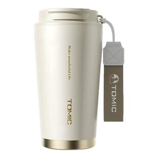 tomic特美刻随行咖啡杯便携出行316不锈钢水杯高级感轻奢保温杯女