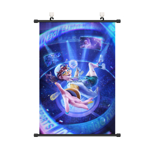 第五人格古董商音核裂响海报电竞时装挂画游戏寝室宿舍装饰画壁画