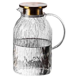 冷水壶玻璃耐高温凉水壶2025新款家用食品级储水茶壶凉水杯大容量