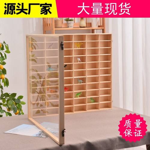 1:64小汽车模型展示架模型多门壁挂式卡模型收纳盒带收纳防尘美架
