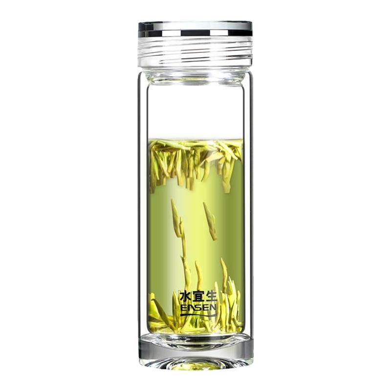 水宜生水晶玻璃泡茶杯礼盒装