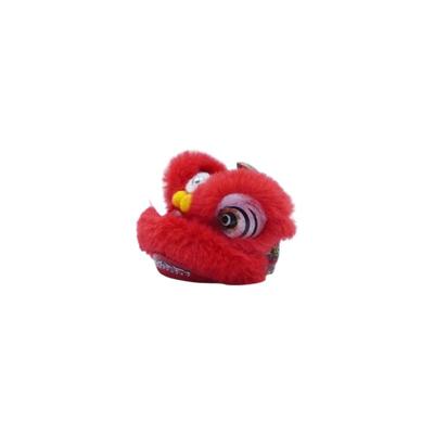 国潮舞狮醒狮狮子汽车车载中控摆件创意饰品生肖装饰雄狮少年手办