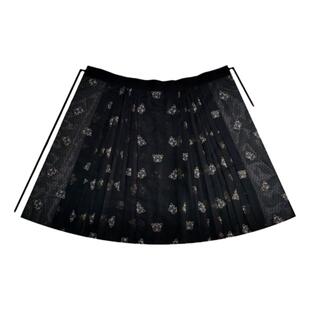 【清仓】汉服元素国风轻薄织金纱马面裙半袖浅交领夏两件套刺绣