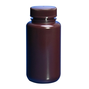30ml加厚广口棕色试剂瓶 耐腐蚀避光塑料瓶60ml化学药剂分装瓶125