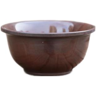 侘寂杯御工坊木鱼石茶杯功夫茶碗天然纯全手工石头喝茶杯子主人杯