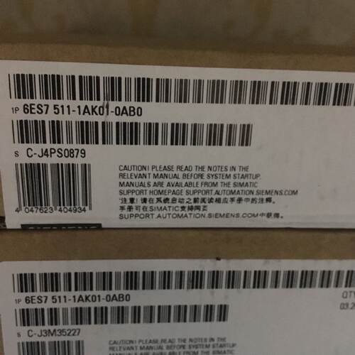 议价6ES7511-1AK01-0AB0全新CPU 1511-1 PN 6ES7 511-1AK01-0AB0