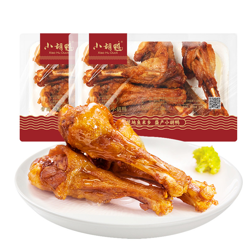 小胡鸭锁鲜香脆鸭翅根