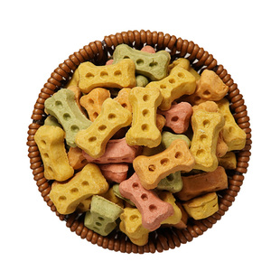 凯恩的零食宠物狗狗磨牙牛骨肉汁饼干中小型幼犬训狗奖励零食500g