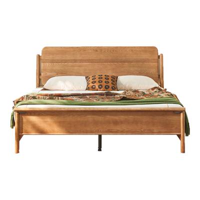 一林半舍北欧白蜡木全实木床