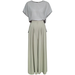 好穿不思议！显腿直阔腿裤！舒适通勤直筒裤小个子天丝休闲裤1410